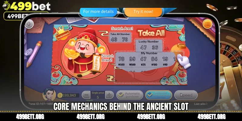 Core Mechanics Behind the Ancient Slot