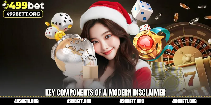 Key Components of a Modern Disclaimer