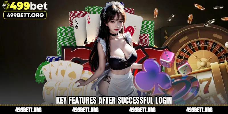 Key Features After Successful Login