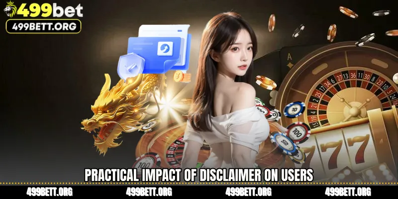 Practical Impact of Disclaimer on Users